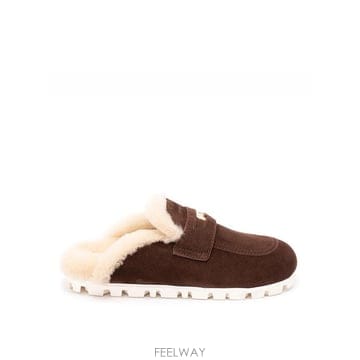 Miu Miu 26FW �̿�̿� Suede �� Shearling �� 5D058EZ0GFD010F0003 TP5808536426FW �̿�̿� Suede �� Shearling �� 5D058EZ0GFD010F000