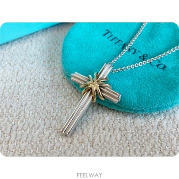 TIFFANY & Co Ƽ�Ĵ� �ñ״�ó ���ڰ� 18k �޺� �ǹ� �������Ƽ�Ĵ� �ñ״�ó ���ڰ� 18k �޺� �ǹ� �������