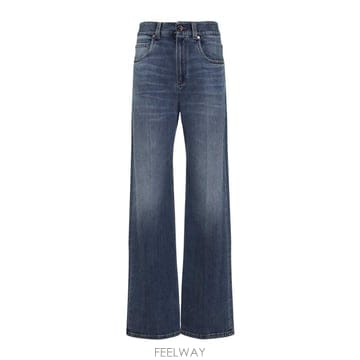 25FW 브루넬로 쿠치넬리 Contemporary Loose trousers in 컴포트 코튼 데님 with