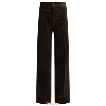 [V90]폴로  211B17556004BROWN 여성 팬츠 하의 트라우저 바지 Beaton Casual Pa