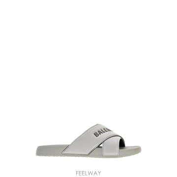 [W63]발렌시아가 866163W0FPD 1113 남성 슬리퍼 뮬 샌들 SLIPPERS