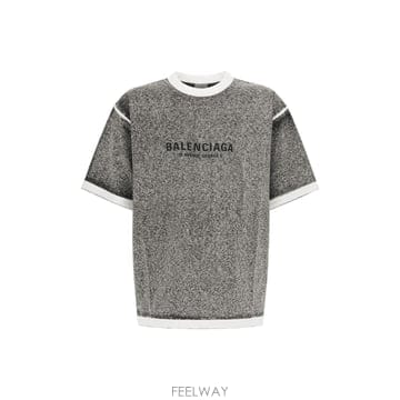 [W63]발렌시아가 764235TUVS2 1000 남성 티셔츠 상의 탑 T SHIRT