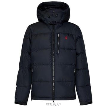 26 FW 폴로 랄프로렌 로고 디테일 지퍼업 자켓 블랙 001 710940237