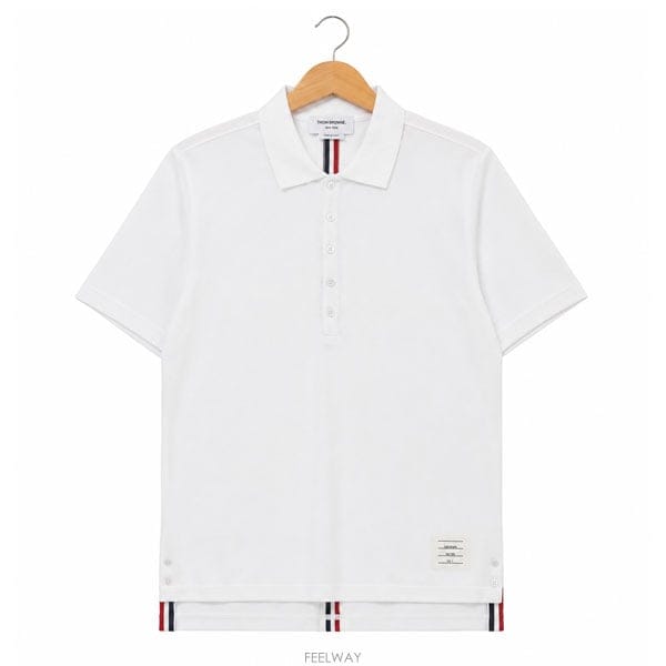 Thom Browne ����� ��ư ���� ���͹� ���� Ƽ���� ȭ��Ʈ MJP042A-00050-100����� ��ư ���� ���͹� ���� Ƽ���� ȭ��Ʈ MJP042A-0