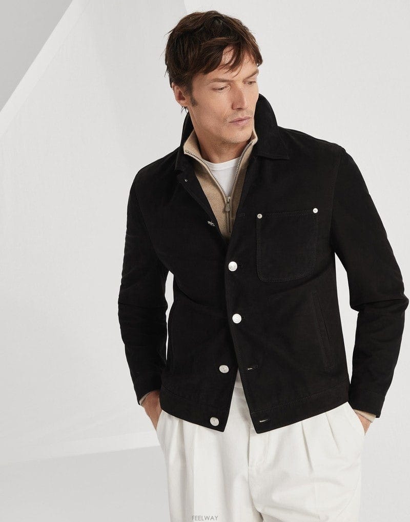 Brunello Cucinelli [Ż����] ���Ϲ߼� ���ڷ� ��ġ�ڸ� ���� Ʈ��Ŀ ���� ����[Ż����] ���Ϲ߼� ���ڷ� ��ġ�ڸ� ���� Ʈ��Ŀ ���� 