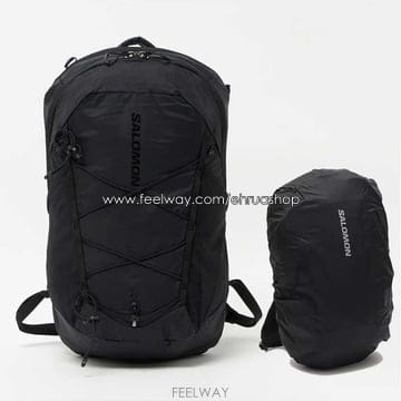 살로몬 XT 15 트레일 아웃도어 백팩 플라스크 포켓