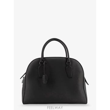 더 로우 INDIA 12 해머 레더 핸드백 W1595L129BLAN B0652275746