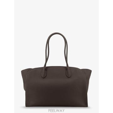 더 로우 MARLO 14 해머 레더 숄더 백 W1800L133WLS B0652275748