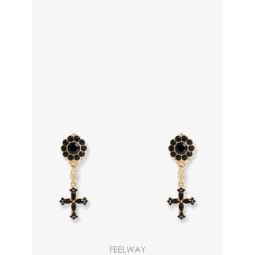 돌체 앤 가바나 브라스 귀걸이 WITH RHINESTONES WEQ B0652275799