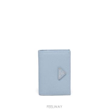 당일배송 프라다 로고 장식 스몰 지갑