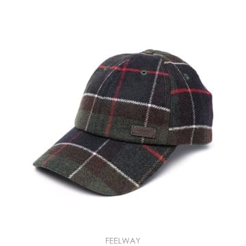 바버 타탄 스포츠 캡 타탄