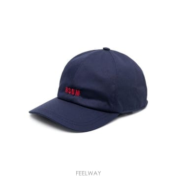 엠에스지엠 로고 자수 야구 모자