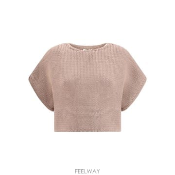 알라이아 청키 니트 스웨터