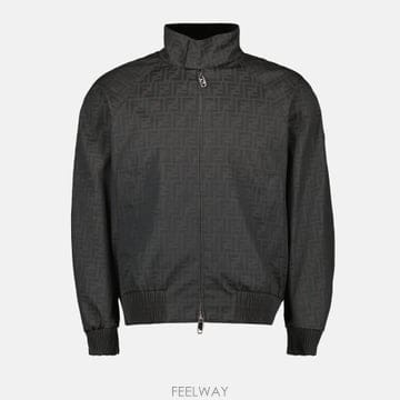 펜디 FF 자카드 봄버 자켓
