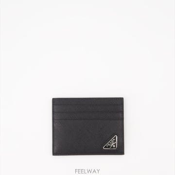 [A7] 프라다 2MC223 2MC223 QHH 카드 지갑 월렛 명함 홀더 케이스 남성