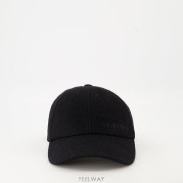 생로랑 로고 베이스볼 캡 모자