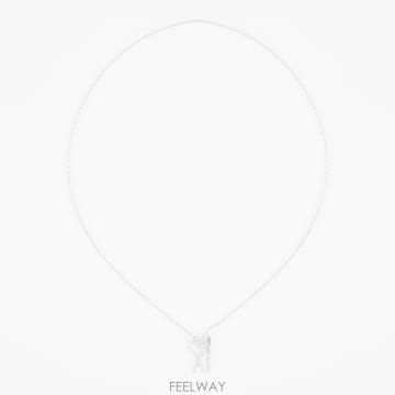 아미 아미 드 꾀흐 체인 네크리스 실버