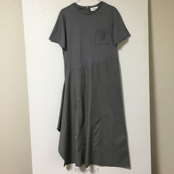 한섬 캘빈클라인 언발란스 원피스 38