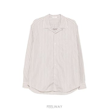 더 로우 VANJA 스트라이프 코튼 셔츠 R000216W4728IW B0712274949