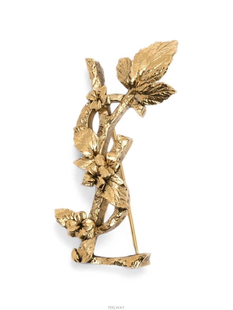 Saint Laurent ���ζ� CASSANDRE BROCHE A001S8Y15007006 B0712276094���ζ� CASSANDRE BROCHE A001S8Y15007006 B0712276094