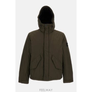 26 F/W 스톤 아일랜드 방수 쇼츠 후드 파카 4100010S0A2 B0032257983