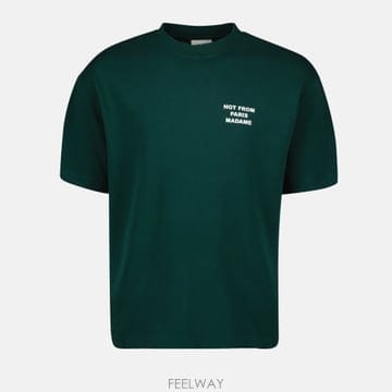 [A7] 드롤 드 뮤스 PERM-TS203-CO002-DGN 티셔츠 탑 상의 남성