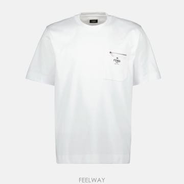 [A7] 펜디 FY0936 티셔츠 탑 상의 남성 FY0936 ARYR