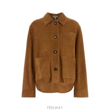 로에베 워크웨어 자켓 S359Y34LBQ TAN B0442276718