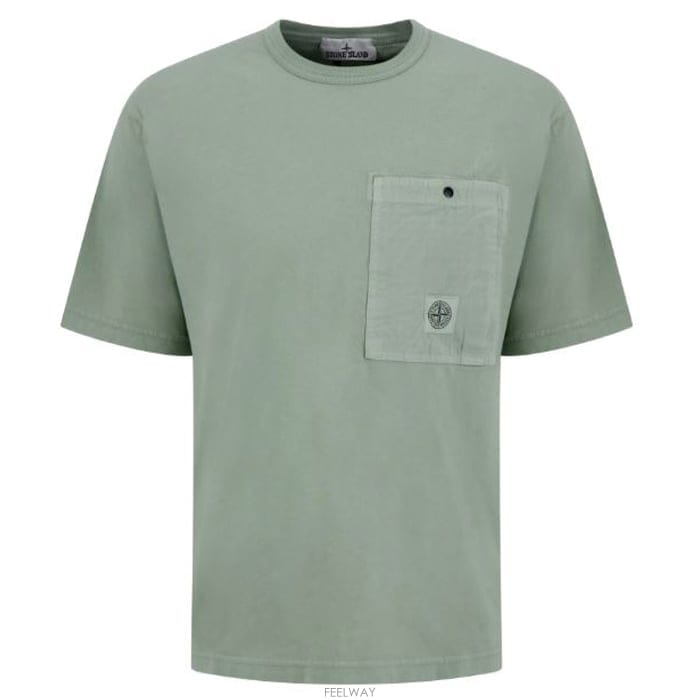 Stone Island STONE ISLAND ���� ���Ϸ��� Ƽ���� L1S152100004 S0115 V0055 /���� ���� Ƽ����STONE ISLAND ���� ���Ϸ��� Ƽ���� L1S152100004 S0115 V