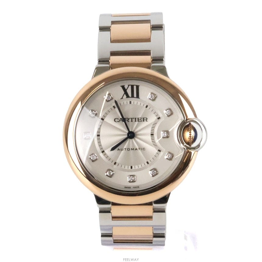 Cartier [�߰���ǰ�ٿ�] ��쿡 �߷պ��� 11p ���̾� ������ �޺� 36mm WE902031[�߰���ǰ�ٿ�] ��쿡 �߷պ��� 11p ���̾� ������ 