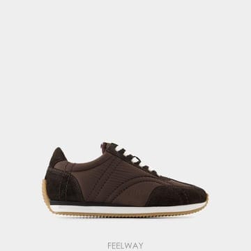 25 S/S 토템 스포츠 스니커즈 TOTEME 레더 브라운 251-W B0731468149