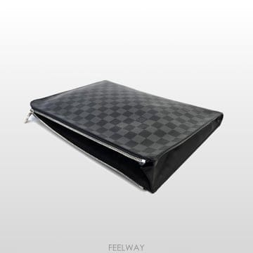 루이비통 다미에 캔버스 포쉐트 GM 클러치 블랙 N64437