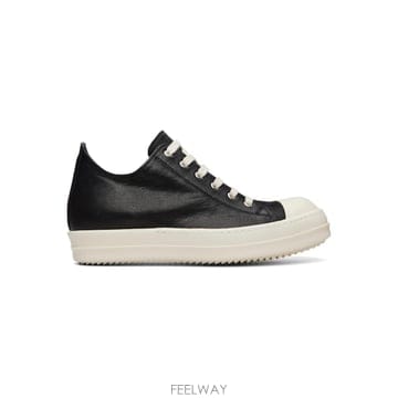 릭오웬스 블랙 타워 스니크 로우탑 스니커즈 RR02F4891 LGY TP876620850