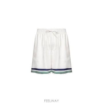 카사블랑카 호텔 엠블럼 프린트 반바지 MPF26TR399 01HOTELEMBLEM TP979529899