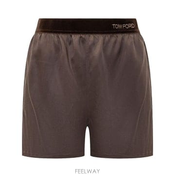 Tom Ford 로고 웨이스트밴드 반바지 SH0080FAX1720 EDB TP979518857