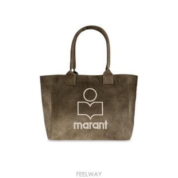 Isabel Marant Yenky 로고 토트백 PM0062FAD3X04M KHAKI TP979681853