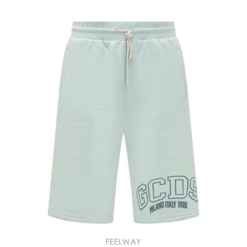 GCDS 로고 스웨트 쇼츠 C1MEQL216F004 818G TP979529014