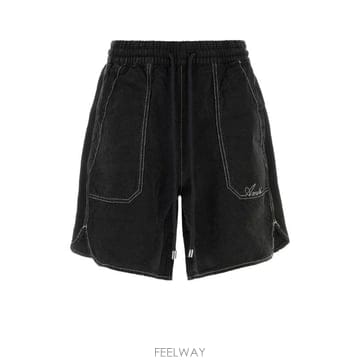 아미리 스크립트 GD 쇼츠 AMBMSO1081 BLACK TP979685038
