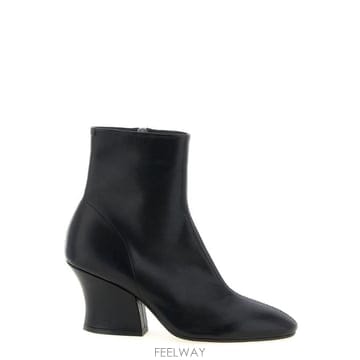 질 샌더 룬 미드힐 앵클 부츠 J16WU0073P7689 001BLACK TP979696307