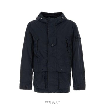 스톤 아일랜드 반팔 후드 파카 재킷 L2S15Q100024S00F6 V0020 TP979631053