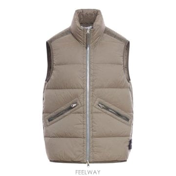 Stone Island 하이넥 지퍼 다운 질레 8115G0828 V0075 TP979630931