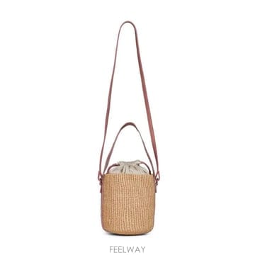 Chloe Woody 드로우스트링 스몰 바스켓 백 CHC23AS381L18 26S TP979586624
