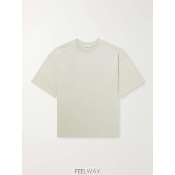 26 FW 에이골디 베이지 포트만 오버사이즈 코튼 저지 티셔츠 TP580313944