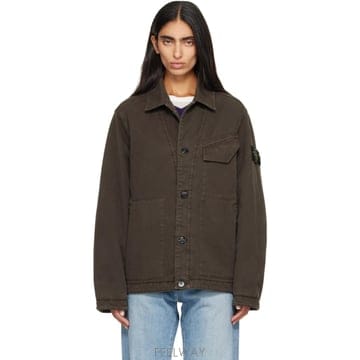 Stone Island 26 FW ������Ϸ��� ���� 4100048 ������ �ĳ��� ��ư ��Ŷ 262828F06300626 FW ������Ϸ��� ���� 4100048 ������ �ĳ��� ��ư ��