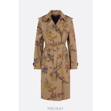 [E32]에트로 WRBC002099SAE1OX0895 여성 트렌치코트 ETRO gabardine trench