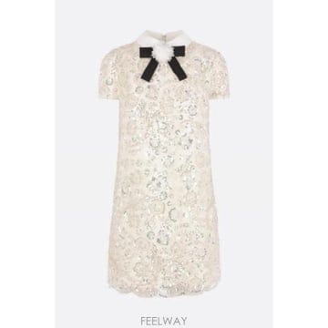[E32]셀프포트레이트 AW26019SC 여성 원피스 SELF PORTRAIT tulle mini dress