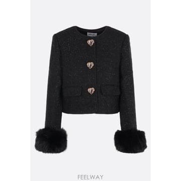 [E32]셀프포트레이트 AW26131JB 여성 블레이저자켓 SELF PORTRAIT boucle jacket