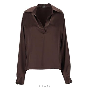 [A94]톰포드 TS2144 FAX1720EDB 여성 셔츠 블라우스 TOM FORD TOM FORD Soft
