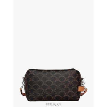 CELINE [N85]������ L10033C58 ���� ũ�ν��� ����� �޽����� CELINE Triomphe Canvas C[N85]������ L10033C58 ���� ũ�ν��� ����� �޽����� CE
