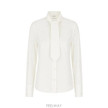 [W63]ALEXANDER MCQUEEN A0002BQBADT 9007 여성 셔츠 남방 블라우스 CAMICI